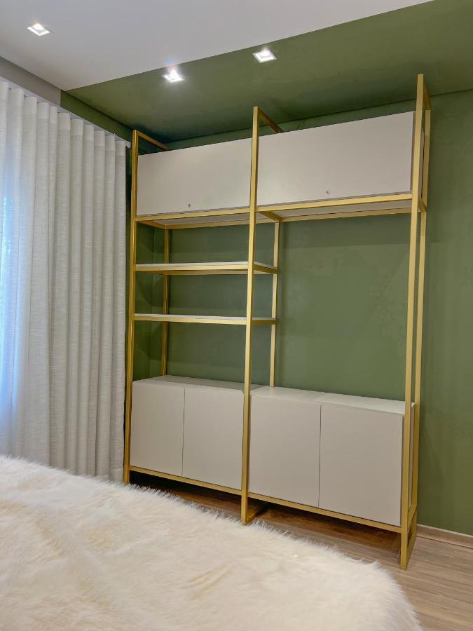 Apto Moderno Com Lareira, Piscina Aquecida E Infra Completo Em Грамаду Экстерьер фото
